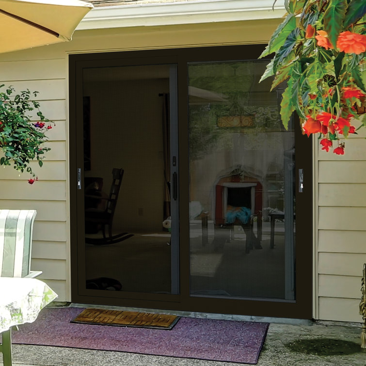Titan Security Doors Meshtec Double Ultimate Aluminum Sliding Security